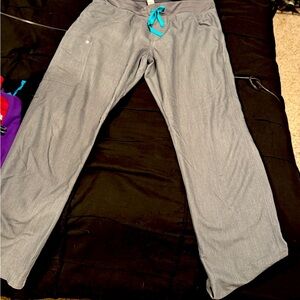 Figs graphite Kade cargo scrub pants xl tall